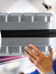 Flight Knight 56x45x25cm EasyJet Overhead 4 Wheel ABS Hard Case Cabin Carry On Hand Luggage - Image 5 of 7