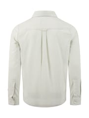 Weird Fish Green Benedict Striped Oxford Shirt - Image 6 of 6