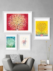 White The Sound of Sunshine by Fiona Watson Framed Print - Image 3 of 4