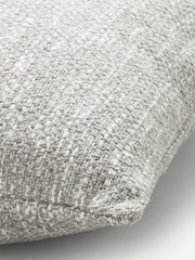 Grey 50 x 50cm Ashton Chenille Cushion - Image 2 of 4
