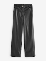 Chi Chi London Bardot Hose aus Lederimitat mit weitem Bein - Bild 1 von 1
