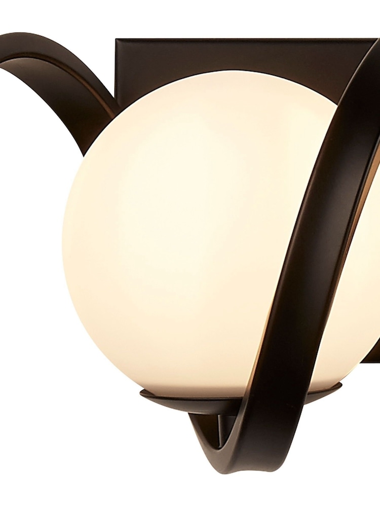 Searchlight Brass Foxglove 3Lt Wall Light - Image 3 of 3 Searchlight Brass Foxglove 3Lt Wall Light - Image 3 of 3