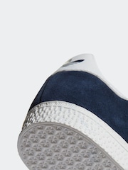 أزرق داكن/أبيض - حذاء رياضي للأطفال تشكيلة Gazelle من adidas original - صورة 12 من 24