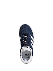 أزرق داكن/أبيض - حذاء رياضي للأطفال تشكيلة Gazelle من adidas original - صورة 15 من 24