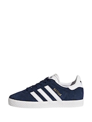 أزرق داكن/أبيض - حذاء رياضي للأطفال تشكيلة Gazelle من adidas original - صورة 19 من 24