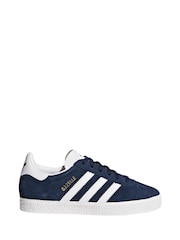 أزرق داكن/أبيض - حذاء رياضي للأطفال تشكيلة Gazelle من adidas original - صورة 22 من 24