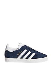 أزرق داكن/أبيض - حذاء رياضي للأطفال تشكيلة Gazelle من adidas original - صورة 23 من 24