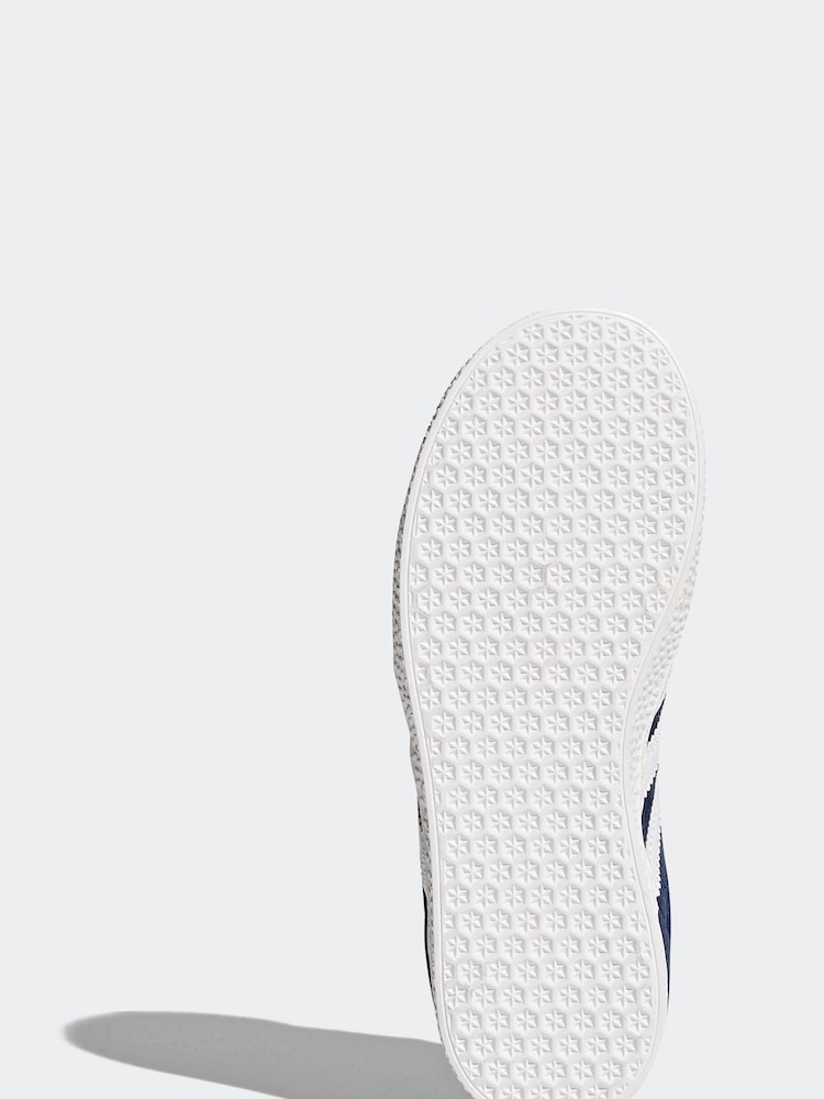 כחול כהה/לבן - adidas originals נעלי ספורט לילדים, דגם Gazelle - Image 7 of 9