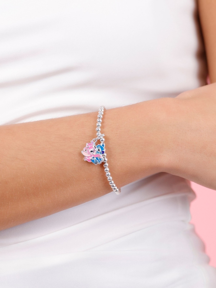 Peers Hardy Silver Stitch & Angel Pendant Expander Bracelet - Image 2 of 5 Peers Hardy Silver Stitch & Angel Pendant Expander Bracelet - Image 2 of 5
