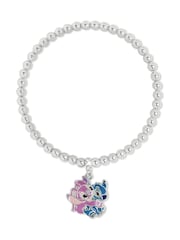 Peers Hardy Silver Stitch & Angel Pendant Expander Bracelet - Image 3 of 5