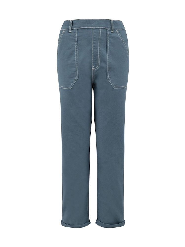 أزرق - بنطلونات تيشنو Malorri من Weird Fish - صورة 7 من 7