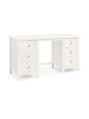 Julian Bowen Surf White Maine Dressing Table - Image 2 of 6