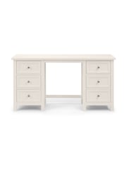Julian Bowen Surf White Maine Dressing Table - Image 3 of 6