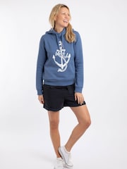 Weird Fish Topaz Branded Pop Over Hoodie - Imagen 3 de 6