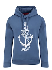 Weird Fish Topaz Branded Pop Over Hoodie - Imagen 5 de 6