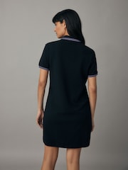 Bleumarin/Violet - Fred Perry Twin Tipped Polo Negru Rochie - Image 3 of 8