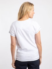 Weird Fish White South Shore Front Print Graphic T-Shirt - Image 2 of 6