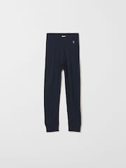 Синий - Polarn O. Pyret Merino Wool Thermal Long Johns - Image 2 of 4