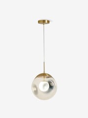 MADE.COM Grey Astrid Pendant Light - Image 3 of 3