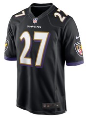 Nike Black NFL Baltimore Ravens Game Alternate Jersey - J.K. Dobbins - Image 2 of 3