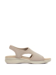 Pavers Natural Ladies Stretch Sandals - Image 2 of 6