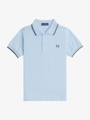 Fred Perry Kids Twin Tipped 100% Cotton Polo Shirt - Image 1 of 3