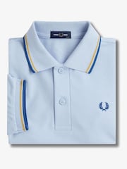 Fred Perry Kids Twin Tipped 100% Cotton Polo Shirt - Image 3 of 3