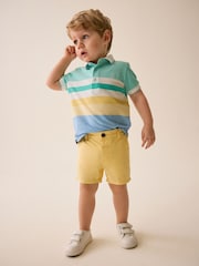 Yellow Chinos Shorts (3mths-7yrs) - Image 2 of 7