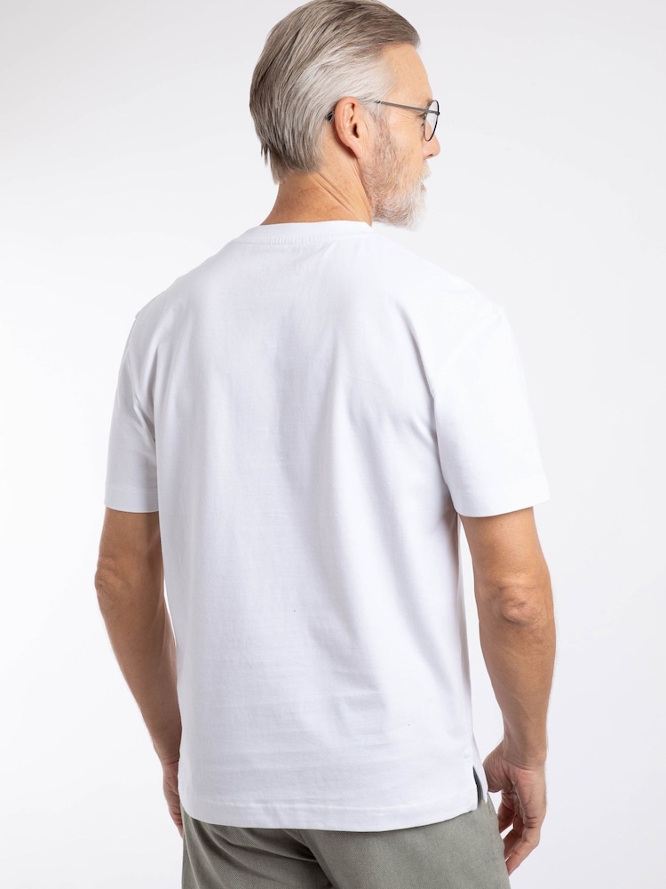 Weird Fish White Keaton Super Soft Pocket T-Shirt - Image 1 of 7