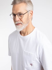 Weird Fish White Keaton Super Soft Pocket T-Shirt - Image 4 of 7