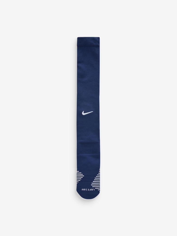 Nike Blue Paris Saint-Germain Strike Knee High Football Socks - Image 4 of 4