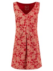 Weird Fish Red Indus Printed Jersey Tunic - Image 6 of 7