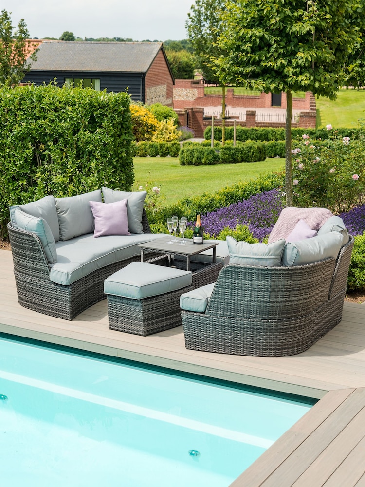 Maze Grey Garden Cheltenham Daybed - Image 1 of 6