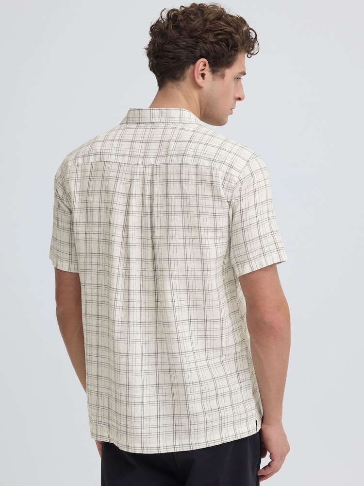 Casual Friday White Reine Linen Shirt - Image 2 of 8 Casual Friday White Reine Linen Shirt - Image 2 of 8