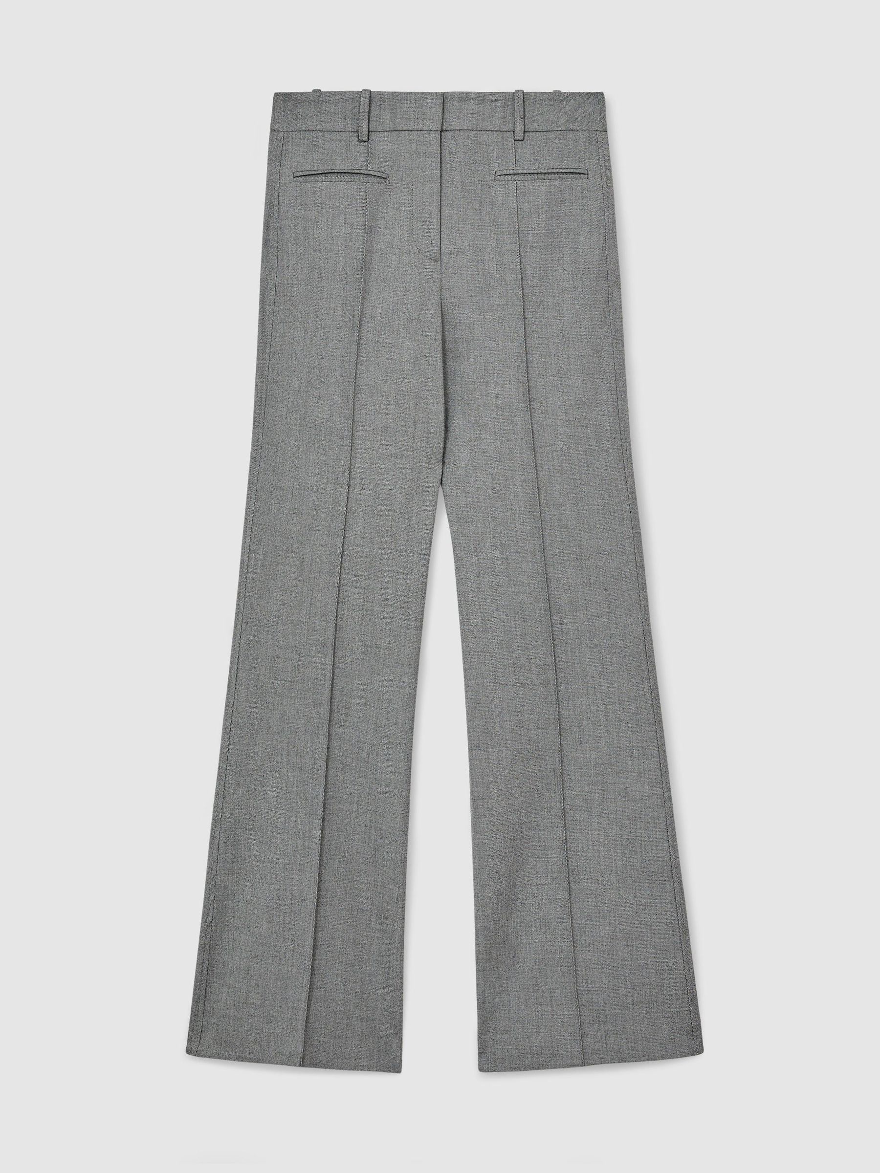 Comprar Reiss Rosaria Woven Pintuck-Detail Flared Trousers from