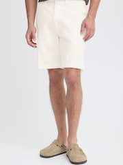 Casual Friday White Sarup Tailored Linen Blend Shorts - Image 1 of 5