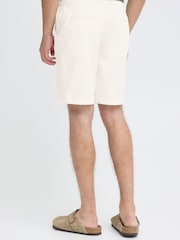 Casual Friday White Sarup Tailored Linen Blend Shorts - Image 2 of 5
