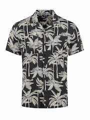 Weird Fish Holborn Printed Hawaiian Shirt - Imagen 5 de 6