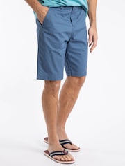 Weird Fish Blue Rayburn Flat Front Shorts - Image 3 of 7