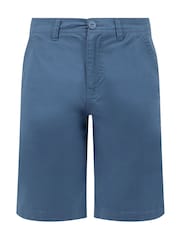 Weird Fish Blue Rayburn Flat Front Shorts - Image 6 of 7