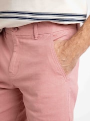 Weird Fish Pink Charleston Textured Chino Shorts - Image 4 of 7