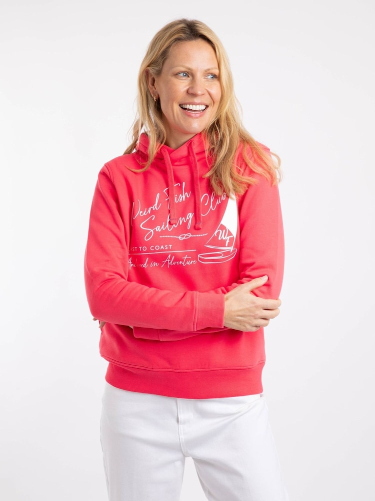 Weird Fish Topaz Branded Pop Over Hoodie - Imagen 1 de 7