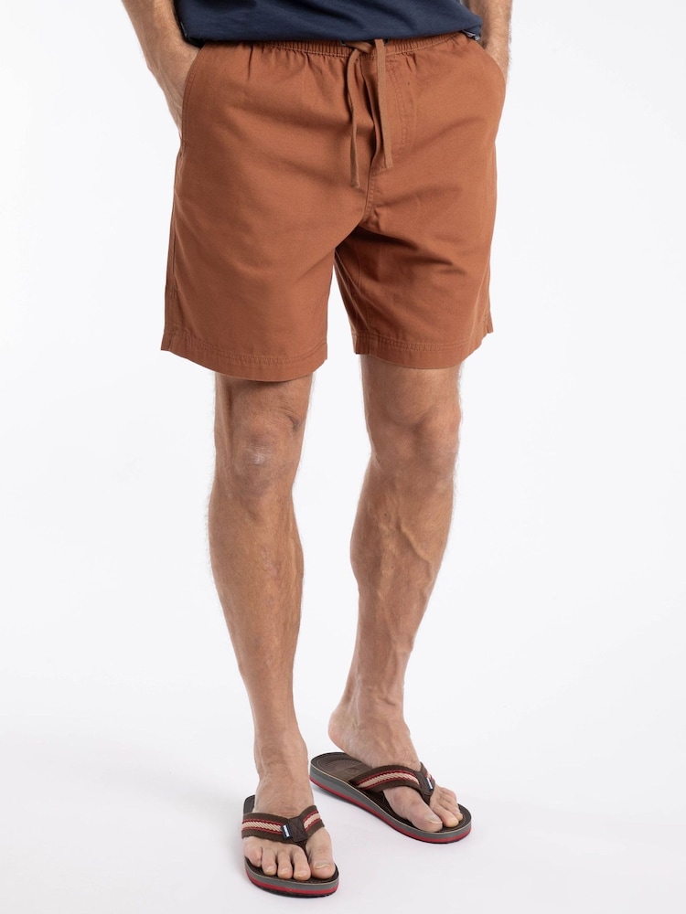 Weird Fish Weston Relaxed Canvas Short - Imagen 1 de 8