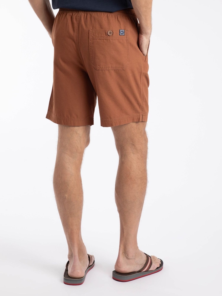 Weird Fish Weston Relaxed Canvas Short - Imagen 2 de 8