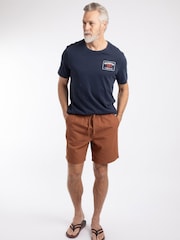 Weird Fish Weston Relaxed Canvas Short - Imagen 4 de 8
