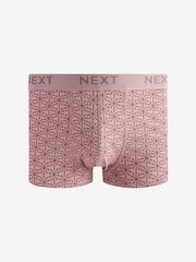 Blue/Purple Mineral Pattern 4 pack Hipsters - Image 2 of 7