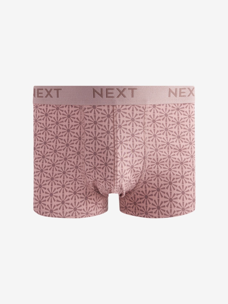 Blue/Purple Mineral Pattern 4 pack Hipsters - Image 2 of 7