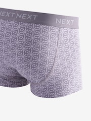 Blue/Purple Mineral Pattern 4 pack Hipsters - Image 6 of 7