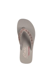Skechers Brown Vinyasa Wild Daisies Sandals - Image 4 of 5