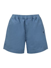 Weird Fish Blue Jardin Cotton Twill Shorts - Image 4 of 5